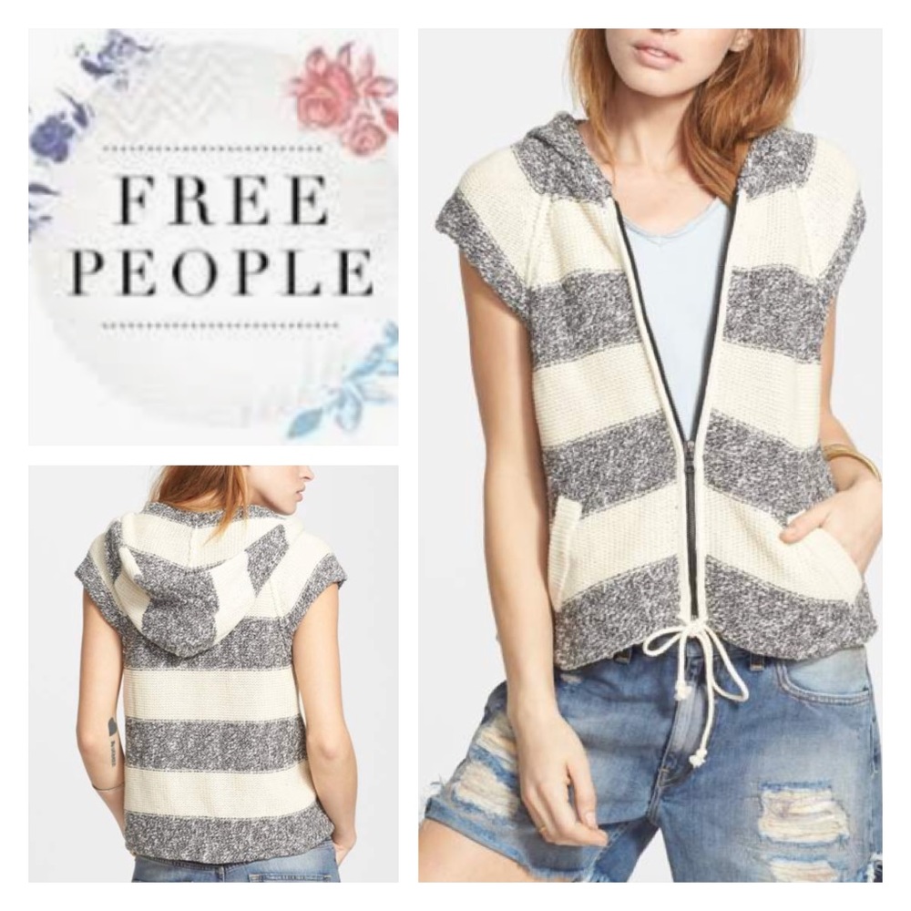 Free People ‘Regatta’ Cap Sleeve Hoodie